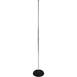 Atlas Sound MS-10C Round Base All-Purpose Mic Stand Chrome