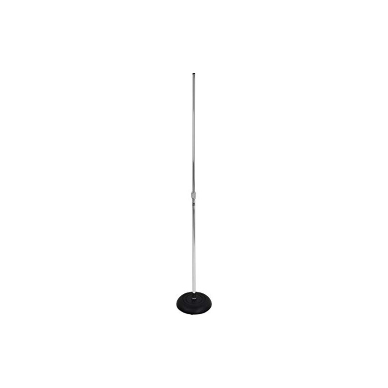 Atlas Sound MS-10C Round Base All-Purpose Mic Stand Chrome