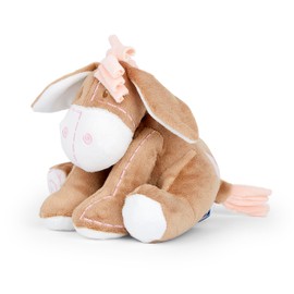 Mousehouse Gifts Adorable Plush Donkey Stuffed Animal Soft Toy Baby Shower Christening Gift (Pink)