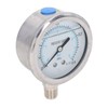 Vacuum Pressure Gauge Shockproof Radial Stainless Steel Case for Industrial