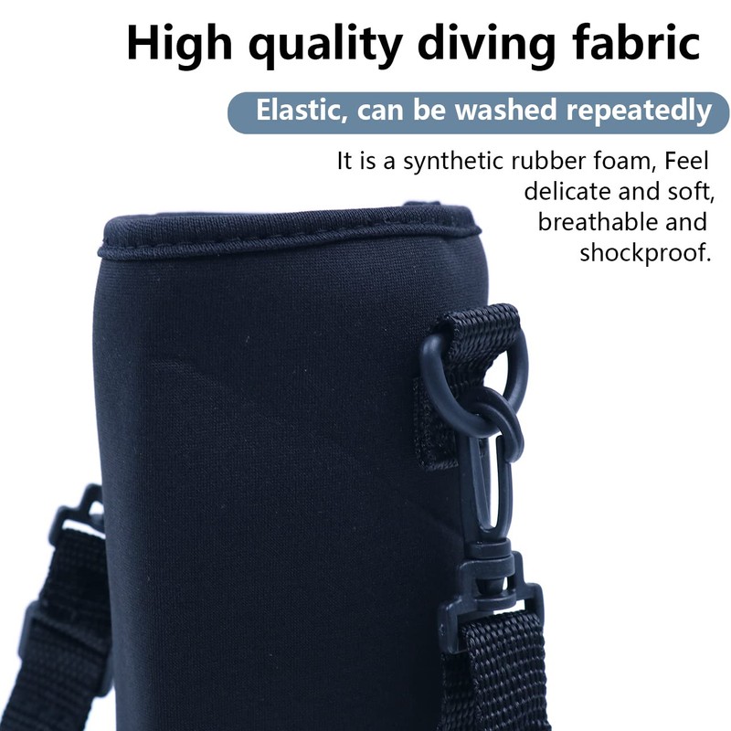 WANGCL 2pcs Water Bottle Carrier Insulated Cover Bag Pouch Holder