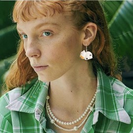 coadipress Animals Earrings Cute Weird Earrings for Women Funny Cartoon Pig Dog Cow Sheep Animals Earrings Lightweight Creative Cartoon Farm Earrings Sweet Kawaii Dog Earrings for Birthday Aesthetic Jewelry Gift (Animals)