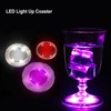 10Pcs LED Bottle Coaster LED Light Up Coaster Sticker Lights
