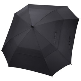 G4Free Extra Large Golf Umbrella 68 inch Square Vented Windproof Auto Open Double Canopy Oversized Stick Umbrella