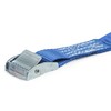 6 x Clamp Lock Straps, Lashing Straps, for up to