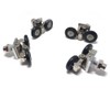 Set of 4 New Adjustable Shower Door Rollers 25mm