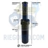 Riegopro RP-500 3/4 Inch Female Lawn Sprinkler Range 7.5-14 m