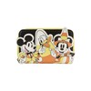 Loungefly Mickey and Friends Candy Corn Zip Around Wallet Standard