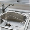 FONDOTIN 1pc Multi-Purpose Stainless Steel Drain Basket Sieve for Kitchen