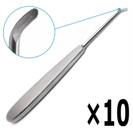 PREMIUM INSTRUMENTS 10 Pcs Dental Surgical Warwick James Right Root Elevators Extraction UPGRADED