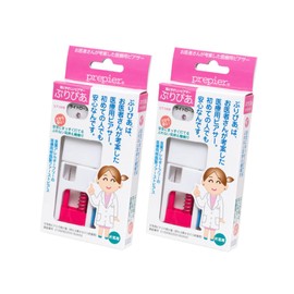 Pierce Preier First Earrings with Replacement Earrings, Set of 2 (Light Rose x Light Rose), Resin