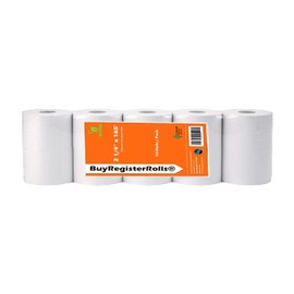 (10 Rolls) 2 1/4" X 165' Thermal Paper for Sharp XEA507 XEA407 XEA207 ERA247 347 Sharp XE-A207, XE-A407 and XE-A507 Cash Register Paper Rolls