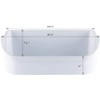MaxLLTo Replacement 240356401 Door Bin for Frigidaire Refrigerator AP2116036 240356405