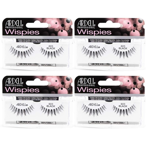 Ardell False Eyelashes Wispies Cluster 603 (4 Pack)