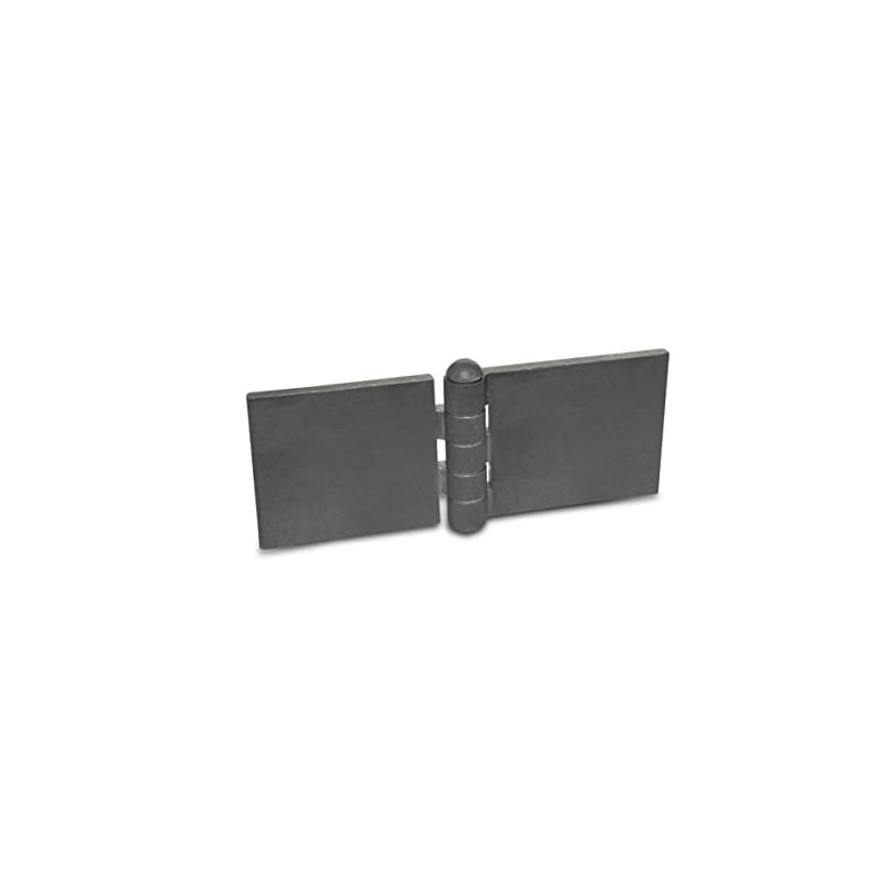 Ganter Normelemente | Weld-On Hinge - GN 1366-ST-160-80-A-BL | Steel