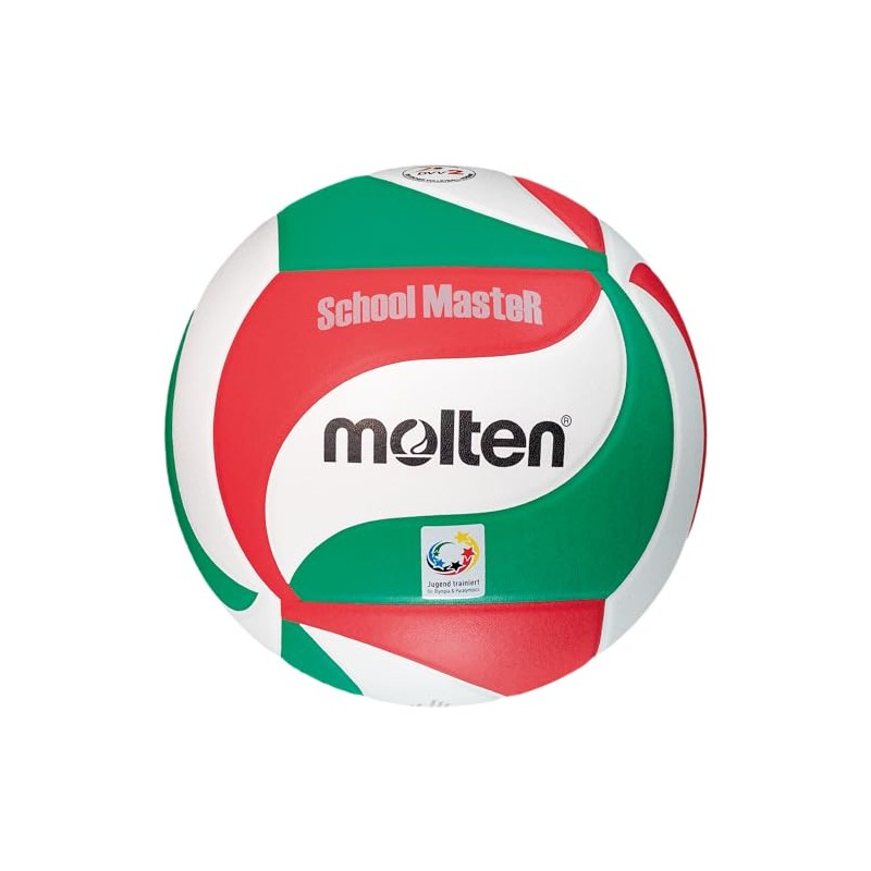 Molten SG-HY Volleyballs White / Green / Red 5
