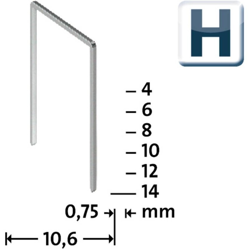 Steinel 002148 Novus Typ H Fine 37 mm Length, Especially