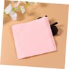 KONTONTY 80pcs Pink Microfiber Cloths Eyeglass Screen Camera Lens Cleaning