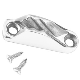Atibin Steel Stainless Clam Cleat Boat Allows Easy Clam Cleats Rope Sailing Sailboat Cleats Clam Line SUS316