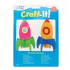Baker Ross AV396 Wooden Rocket Stand up Kits (Pack of