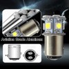 Ruiandsion 2pcs 1157 LED Bulb White 6V BAY15D 5050 12SMD