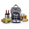 ALLCAMP OUTDOOR GEAR Picnic Backpack for 2 Person W/ Fleece