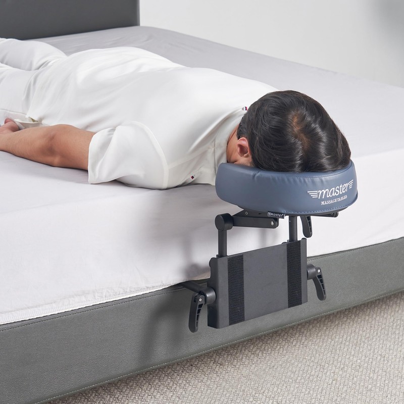 Master Massage Foldable Desktop Face Cradle Kit – Adjustable Head