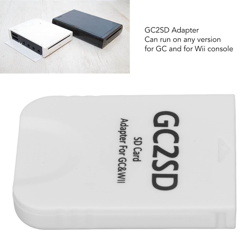 GC2SD Card Adapter Reader for Gamecube Wii Micro Storage Card