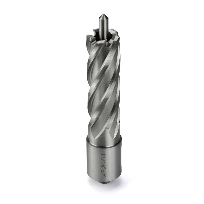 JESTUOUS Annular Cutter 3/4 Inch Weldon Shank 11/16 Cutting Diameter