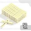 Mr. Pen- Wooden Clothes Pins, Natural Wood, 50 Pack, 2.9