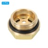 PATIKIL Air Compressor Oil Sight Glass, 2 Pack G 3/4"
