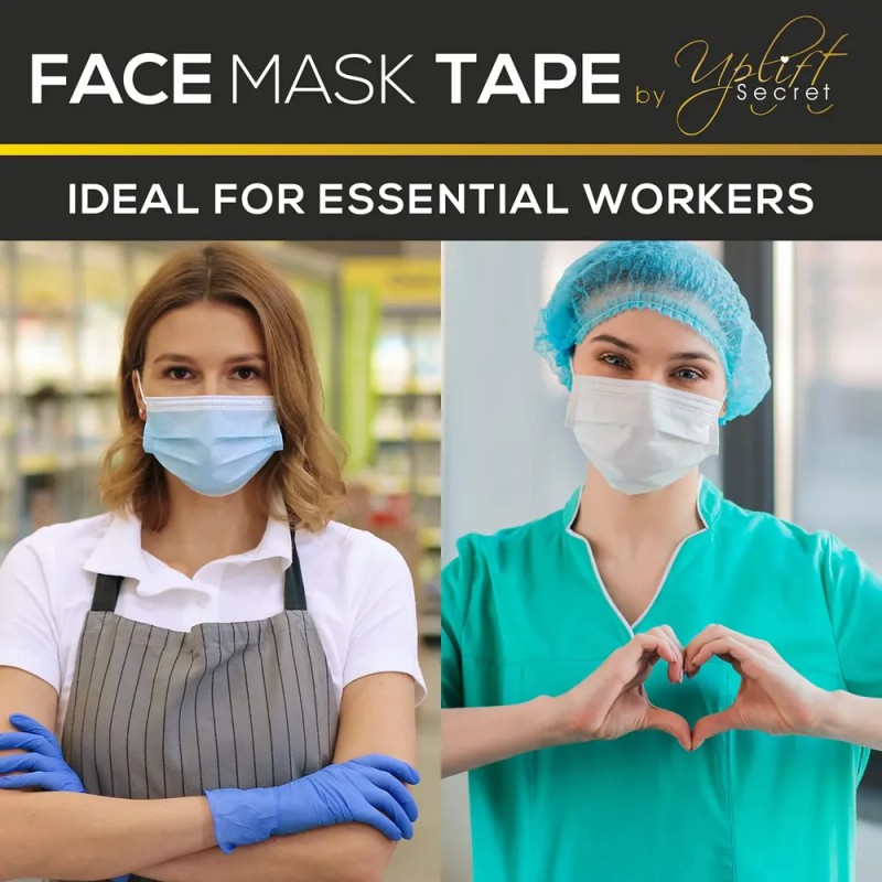 Cinta Adhesiva Para Mascarillas Uplift Secret De Doble Cara