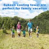 Sukeen Cooling Towel (40"x12"), Ice Towel Sets,Soft Breathable Chilly Towel,Microfiber