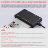Adaptador de tarjeta SIM USB C/A Lector de tarjetas inteligentes