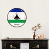 Lesotho Notebook Wall Decoration Lettering Wall Stickers International Flag Bunting