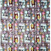 1/2 Yard - Jack & Sally Christmas Nightmare Stained Glass