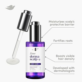 Dove Scalp+ Hair Therapy Sérum para el Cuero Cabelludo, Density Boost, Fullness Restore, 59 Ml, Dove, HAIR_STYLING_AGENT, Crema, 1 Unidades, Gisou