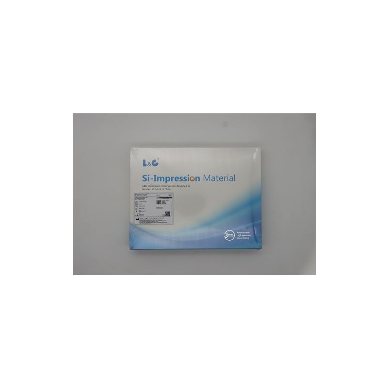 Kit de impresión de dientes Masilla Bandeja de material de