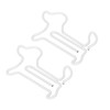 100pcs Dog Shaped Paper Clips Slip Resistance Exquisite Cute Paper