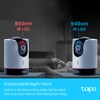 Tapo 2K QHD Pan/Tilt Security Camera, AI Detection, Privacy Protection,