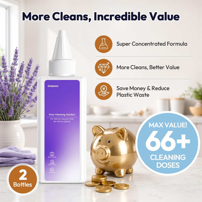 Floor Cleaning Solution Compatible with Narwal S20 Pro/S30 Pro/S30