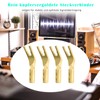 Monosaudio Speaker Fork Connector 8 Pieces Y Flat Connector Screw