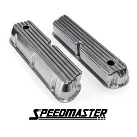 Speedmaster Small Block Ford 289 302 351 Windsor Nostalgic Finned Valve Covers