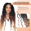 New Goddess Locs Crochet Hair for Black Women - 8