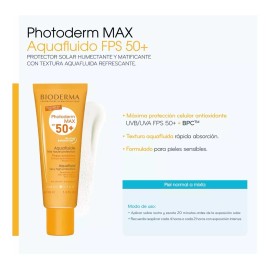 Bioderma Photoderm Max Aquafluido Tono Neutro Spf50+, 40ml