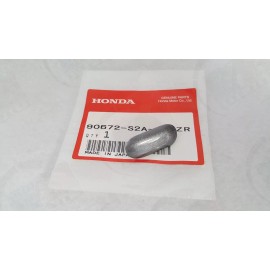 Honda Genuine Parts GENUINE Honda S2000 License Plate Caps Bumper Plugs Chicane Silver Metallic - ZR