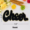 7.0 inches Cheer Chenille Letter Patch, Iron on Letters for