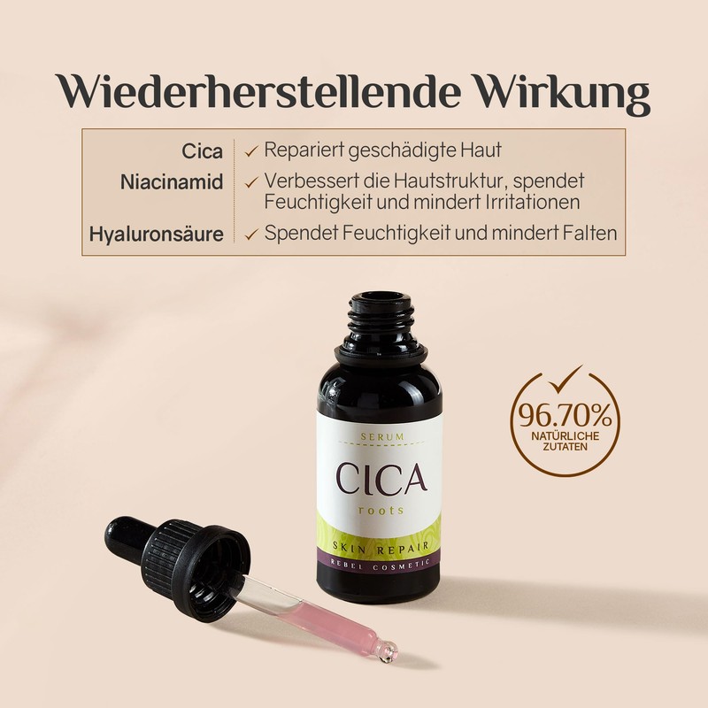 Skincare Repair Kit mit Centella Asiatica und Niacinamid. Originelles Geschenkset