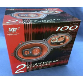 Roadmaster NEW Roadmaster VR3 RS570-680 5" x 7" / 6" x 8" Three Way Car Speaker Pair - 4ohm