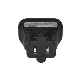 SF Cable, 2 Prong to 3 Prong Plug Adapter, USA NEMA 1-15R Receptacle to Fused UK (BS1363)